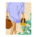 I followed my heart & it led me to the beach | Boho Ocean Sand Sea Beachy Fashion Summer (Print Only) thumbnail