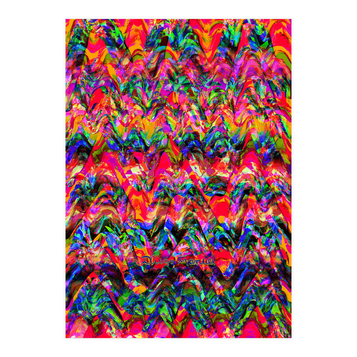 New Graffiti B 72 (Print Only)