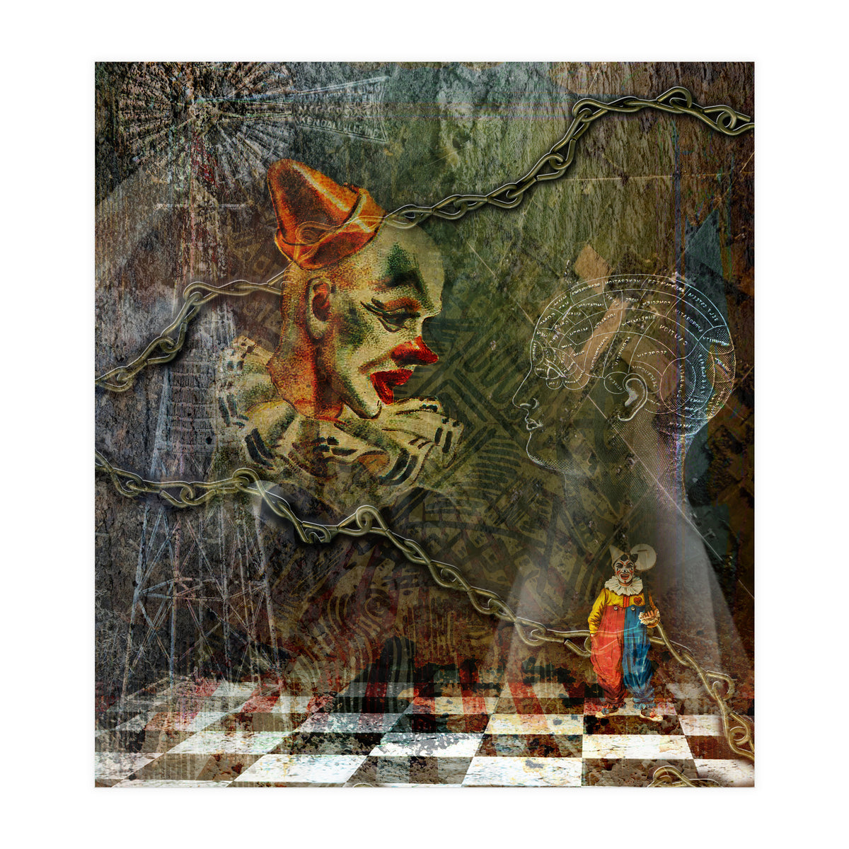 The Making of a Clown (Print Only)