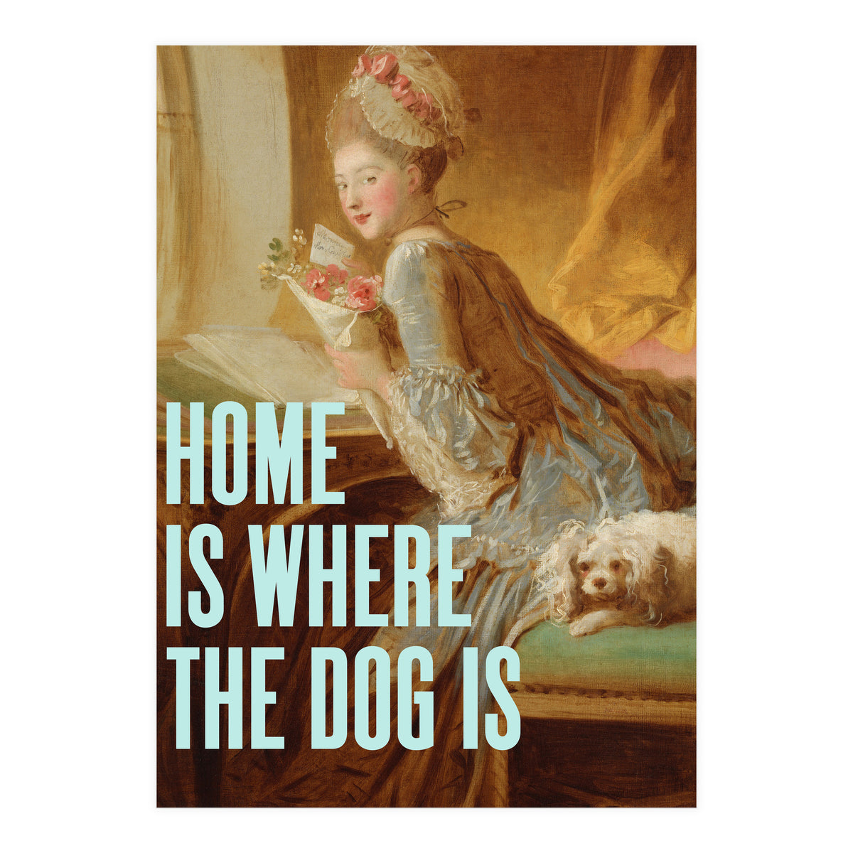 Home Is Where The Dog Is (Print Only)