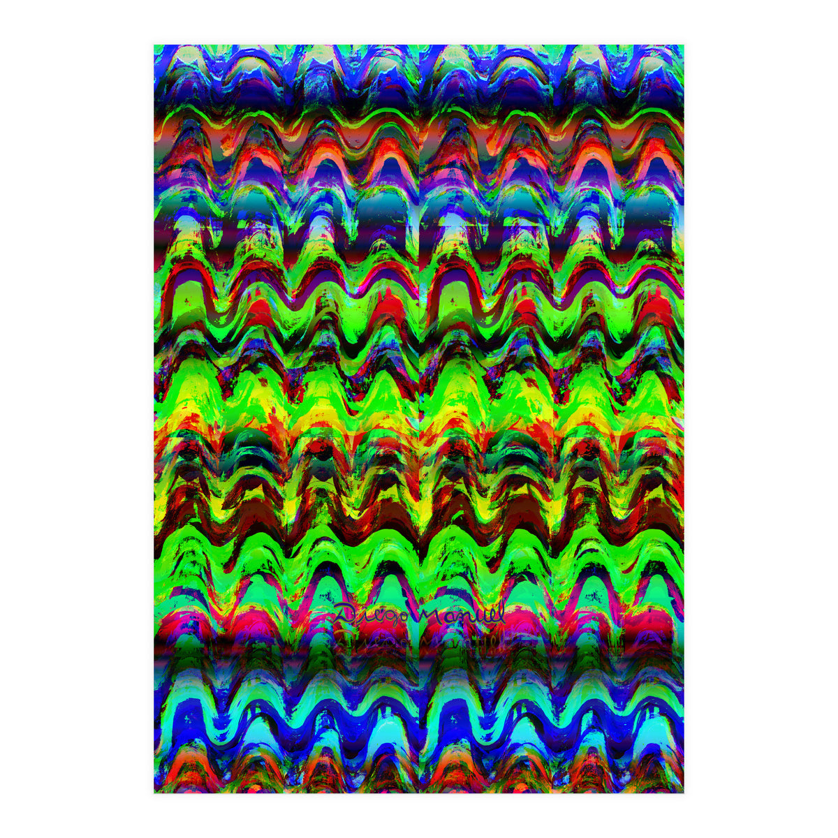 Pop abstract color full (Print Only)