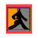 WOMAN WEARING BLACK TAKING A STROLL (Print Only) thumbnail