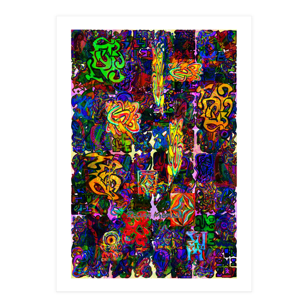 Graffiti Digital 2022 408 (Print Only)