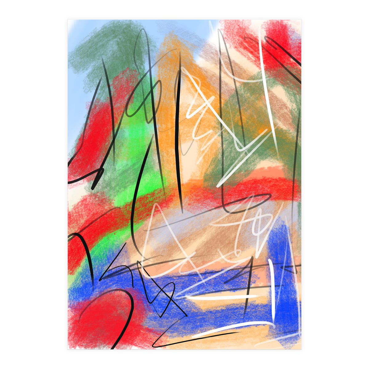 Pathways In Color 1 (Print Only)