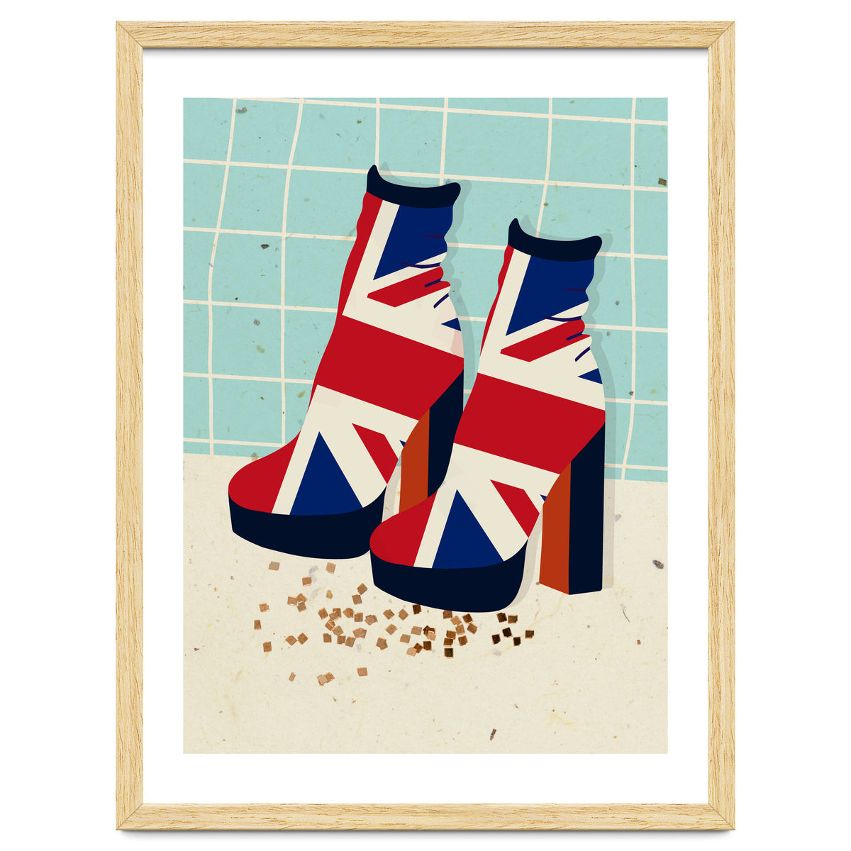 Union Jack Boots