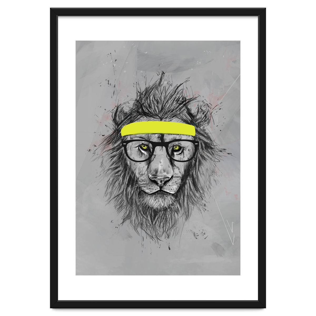 Hipster Lion