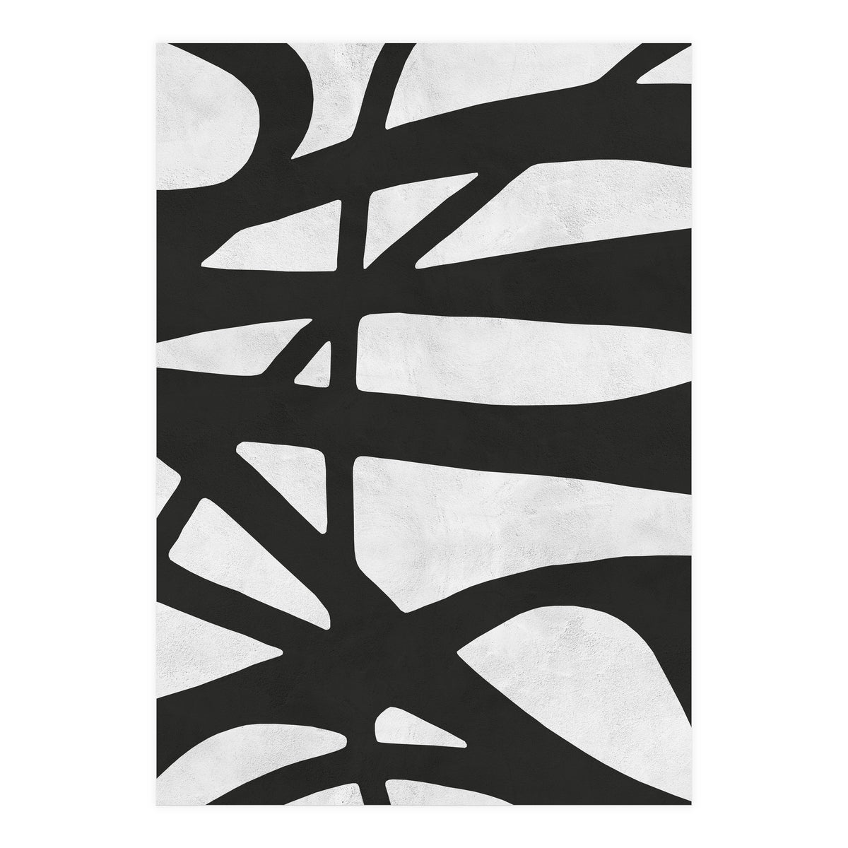 Expressionist black and white IV (Print Only)