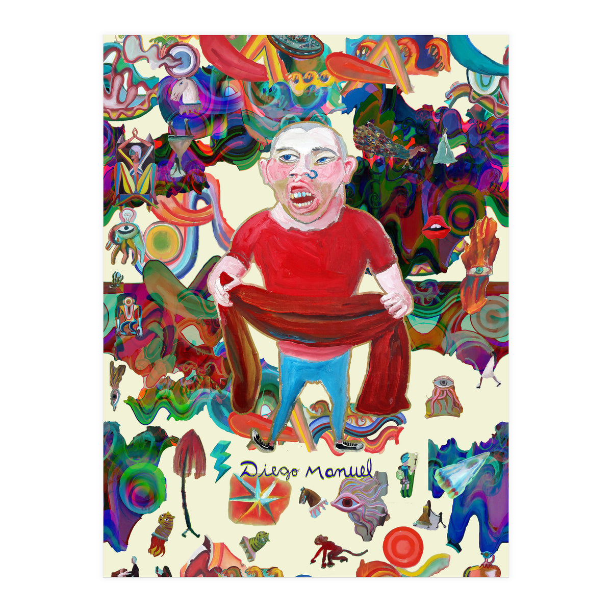 Graffitis 2021 Tapiz 55 B (Print Only)