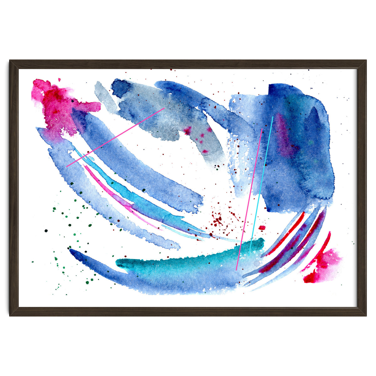 Happiness vibes || watercolor