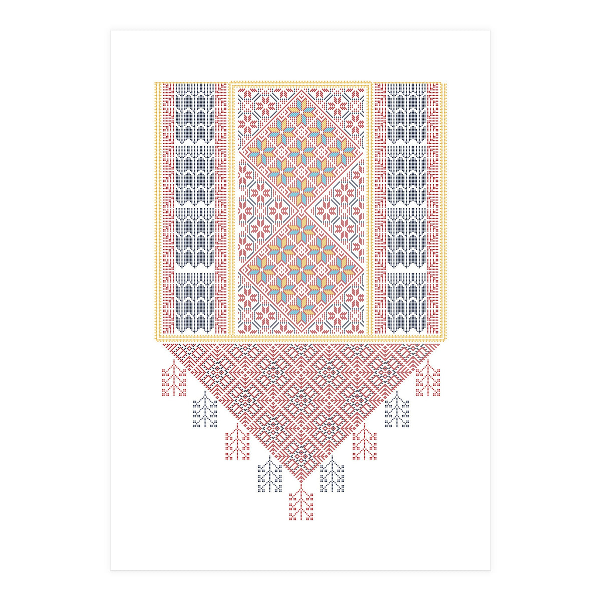 Tatreez Ornament 26 (Print Only)