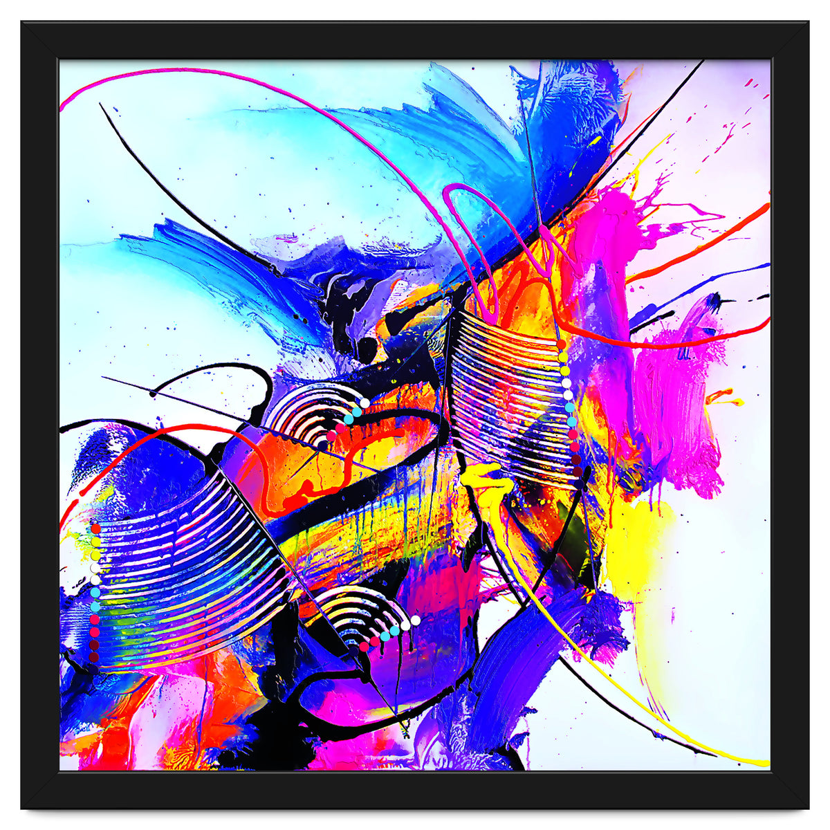 Abstract Art Britto - Qb293