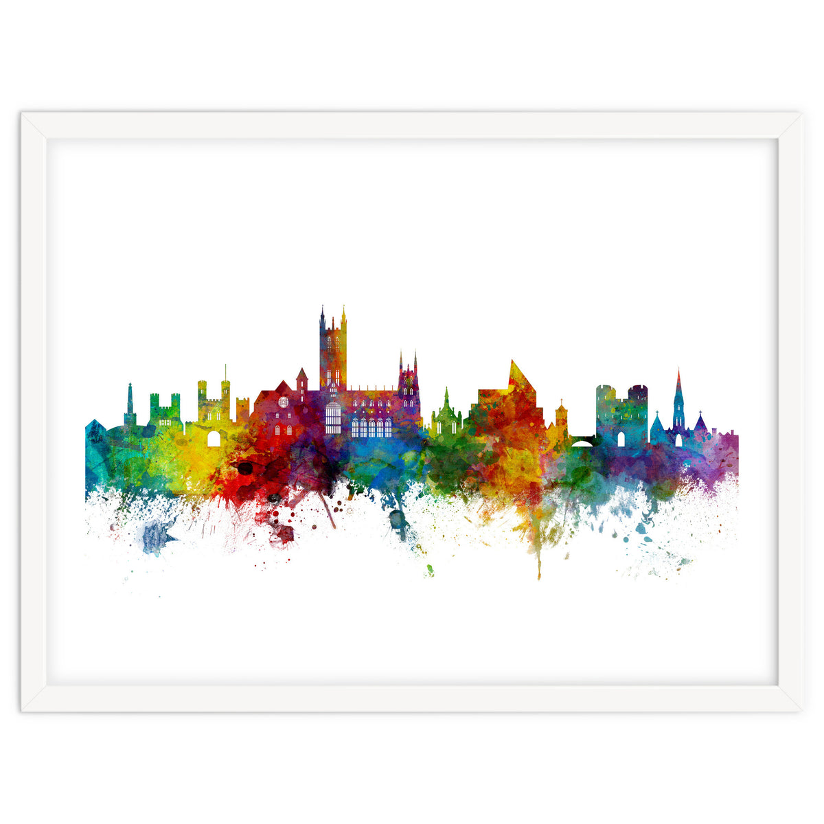 Canterbury England Skyline