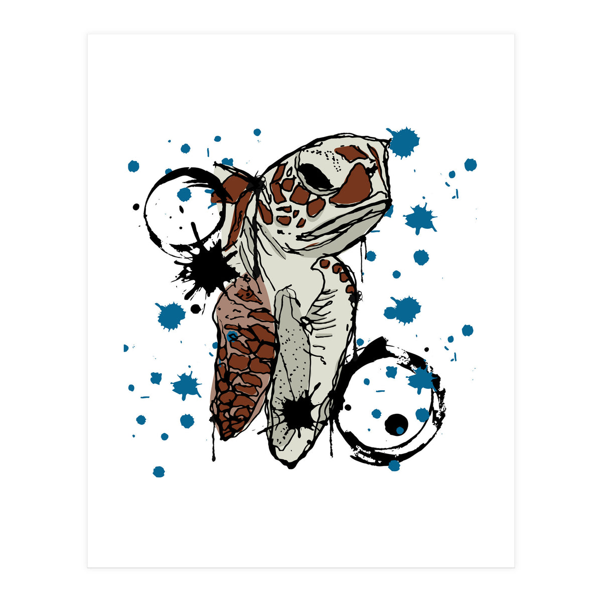 Sea Turtle Sketch (Print Only)