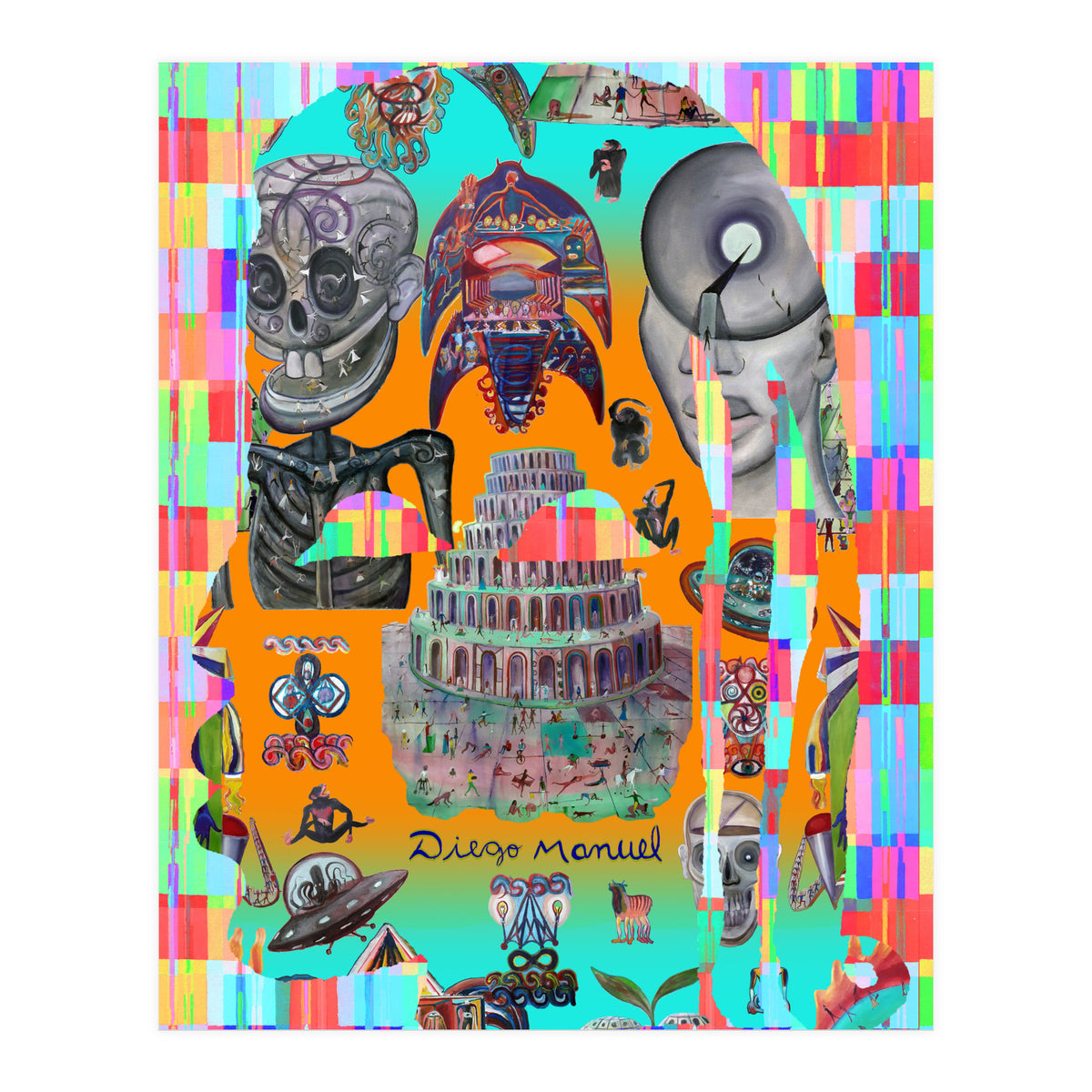 Abstracto Pop Nuevo B Nuevo 20 (Print Only)