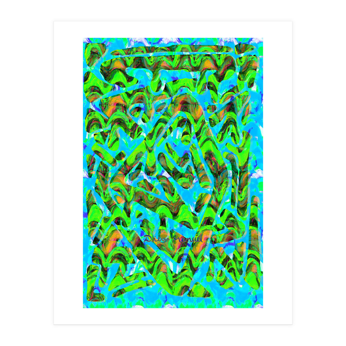 New Graffiti B 42 (Print Only)