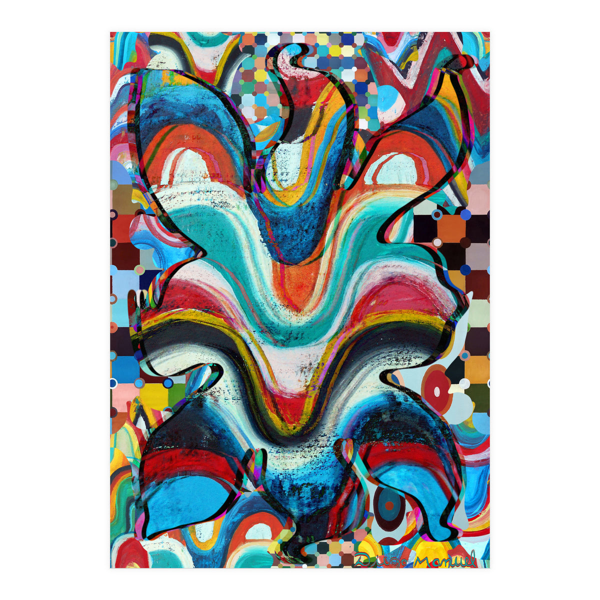 Pop Abstract 2023 Tapiz 81 (Print Only)