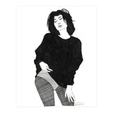 Untitled #44 - Woman in black (Print Only) thumbnail