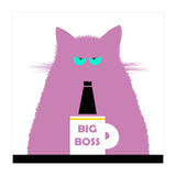 Big Boss Lilac Cat  (Print Only) thumbnail