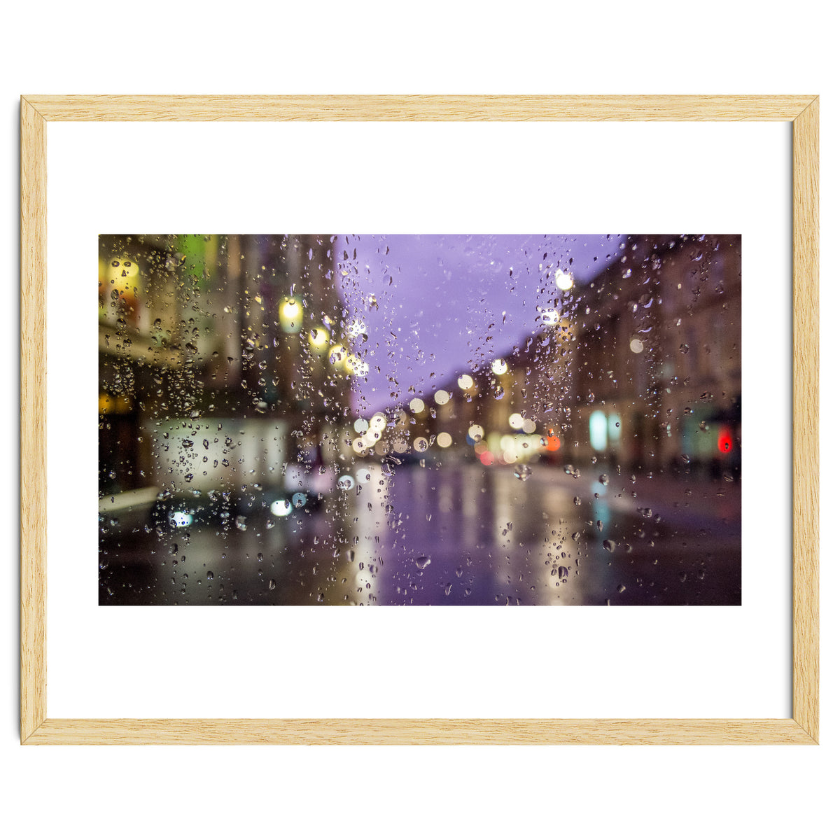 Gray st Newcastle rain