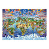 World Wonders Illustrated Map (Print Only) thumbnail