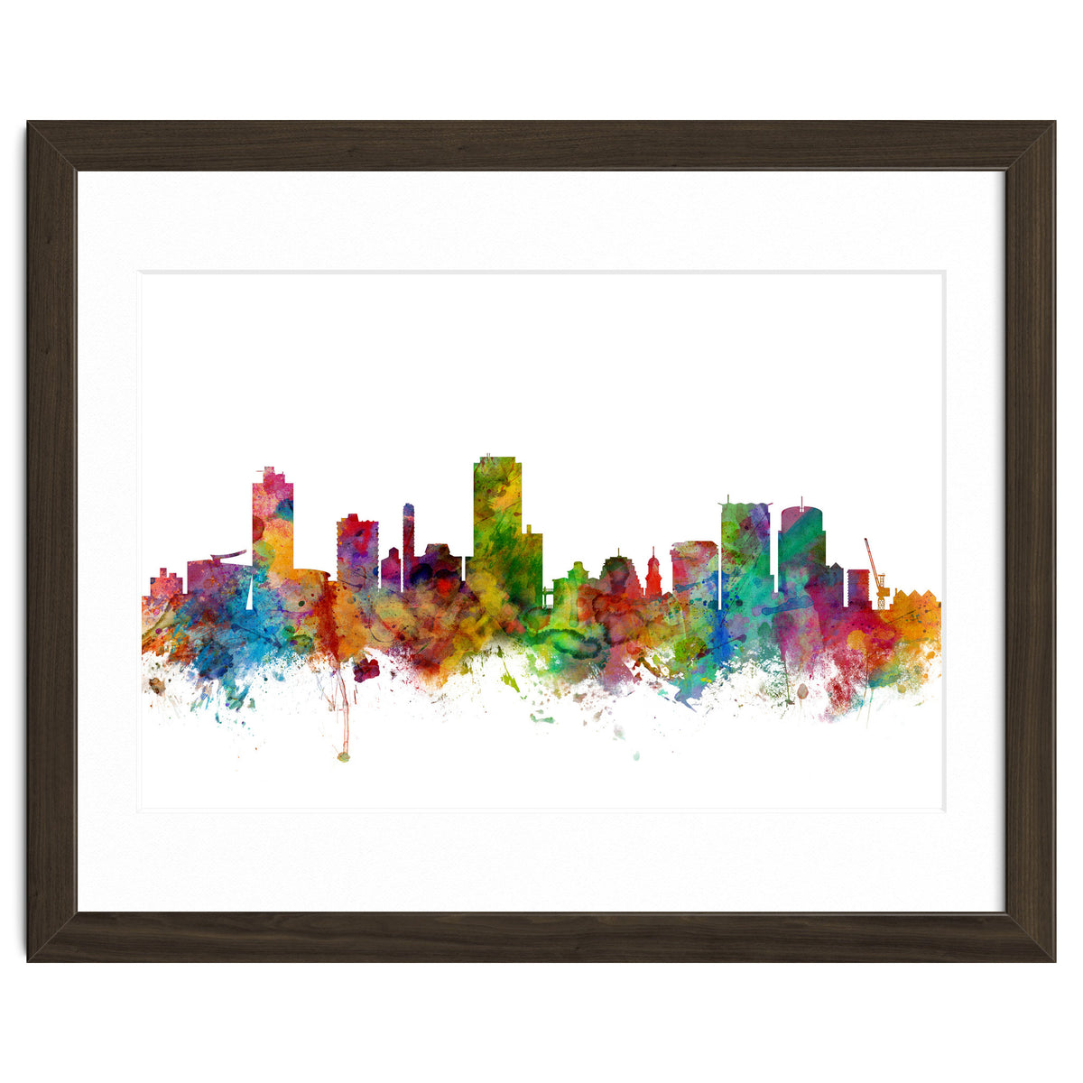 Wellington New Zealand Skyline