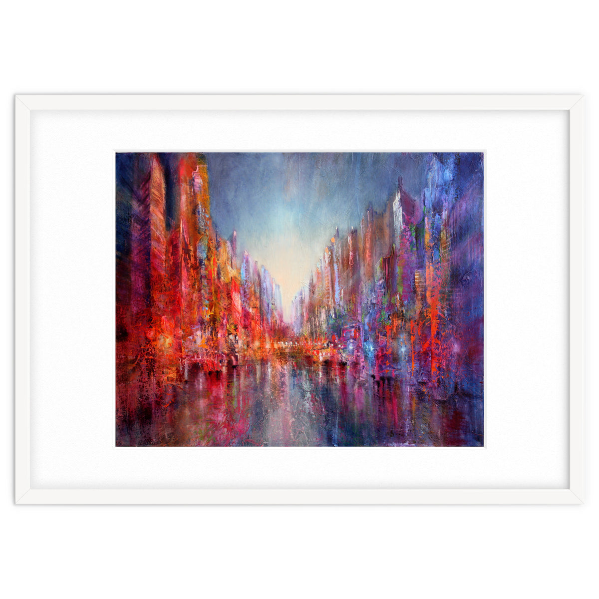 Stadt Am Fluss  - city on the riverside