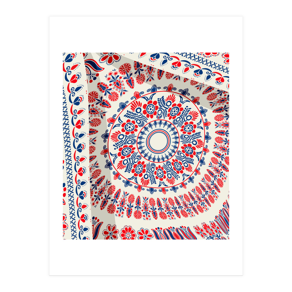 Romanian embroidery background 37 (Print Only)