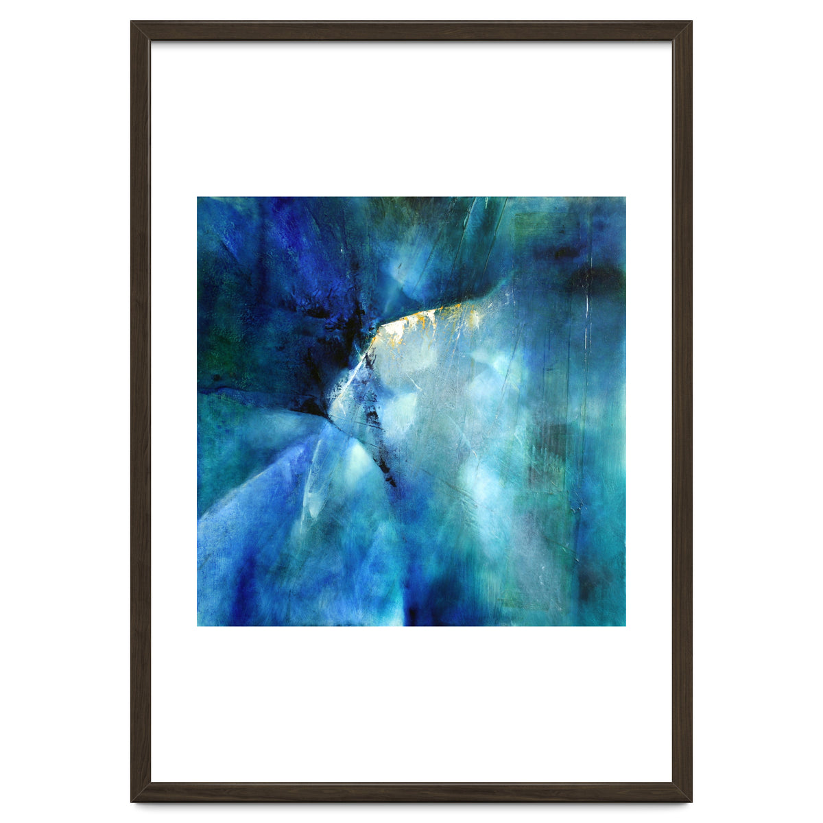 Komposition In Blau - blue composition