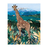 Giraffe in the tropical savanna (Print Only) thumbnail