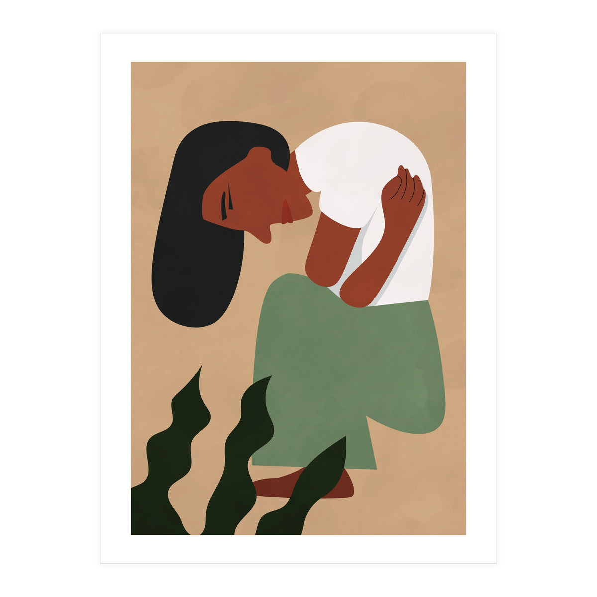 Sad Woman (Print Only)