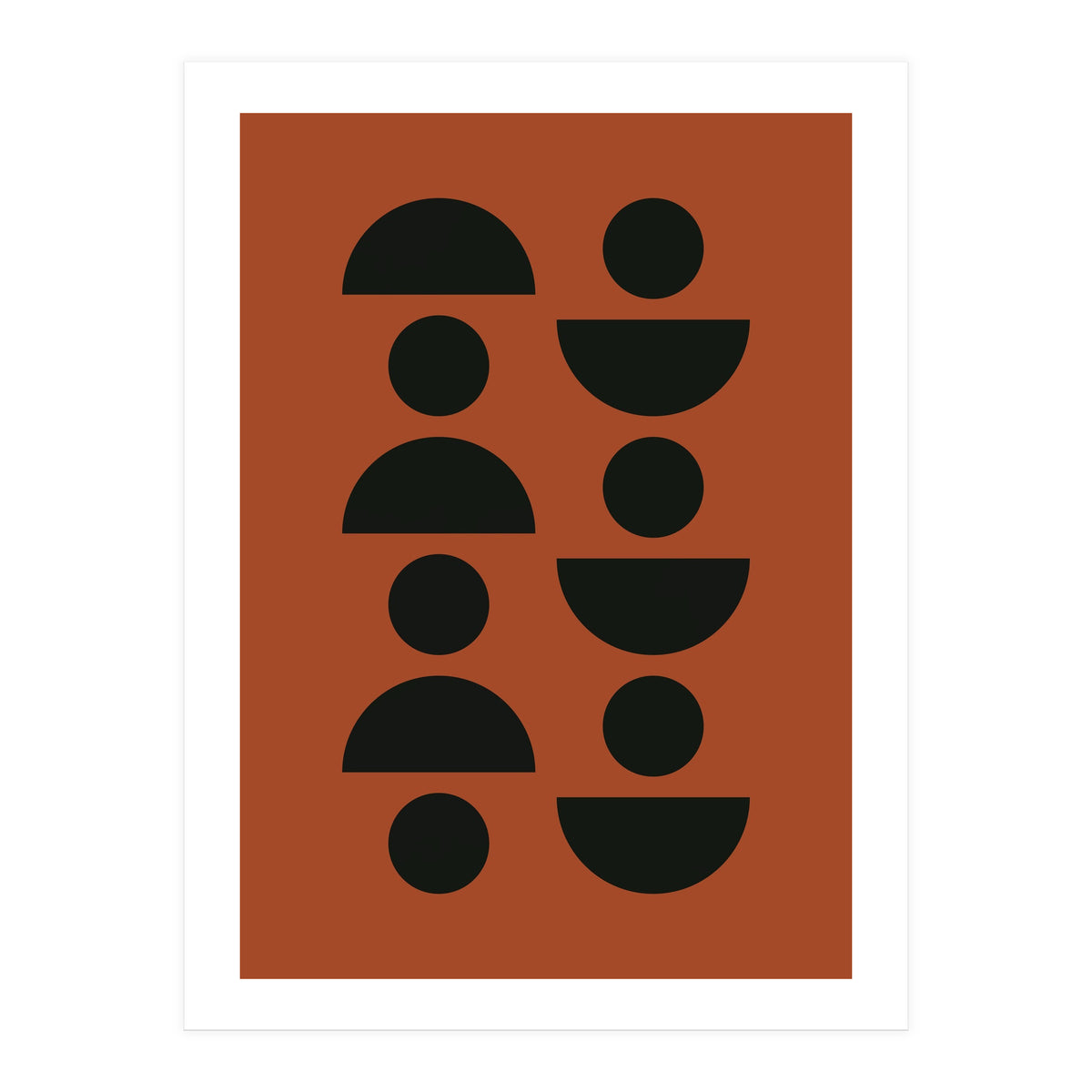 Modern Abstract Geometric III (Print Only)