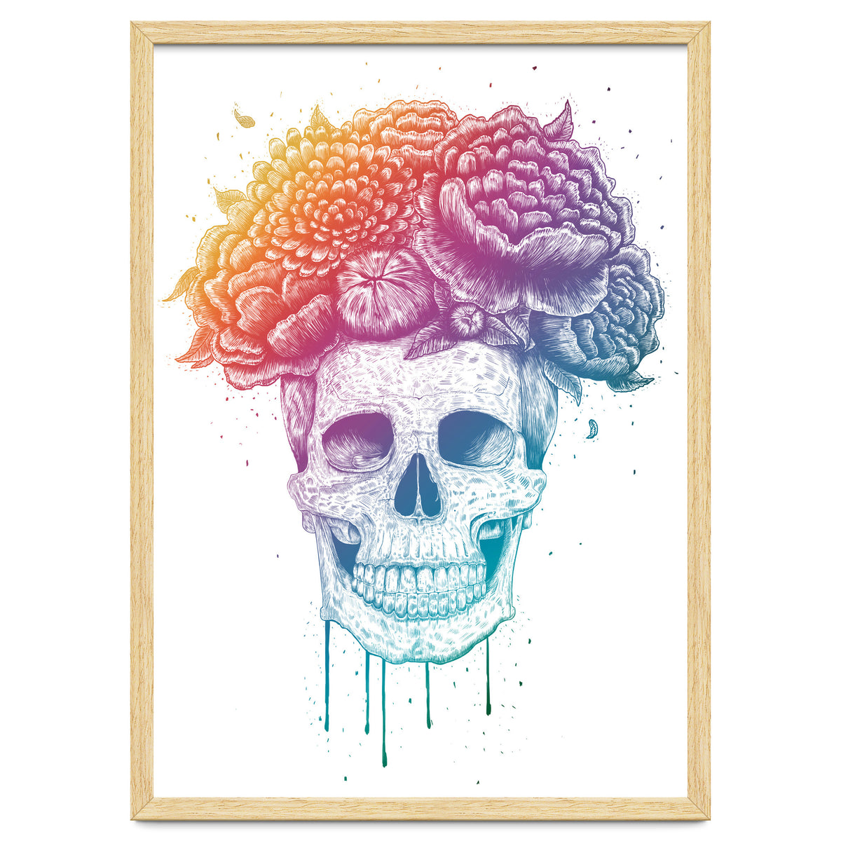 Colorful Skull
