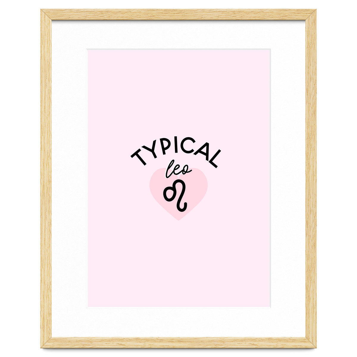 Typical Leo Horoscope Print