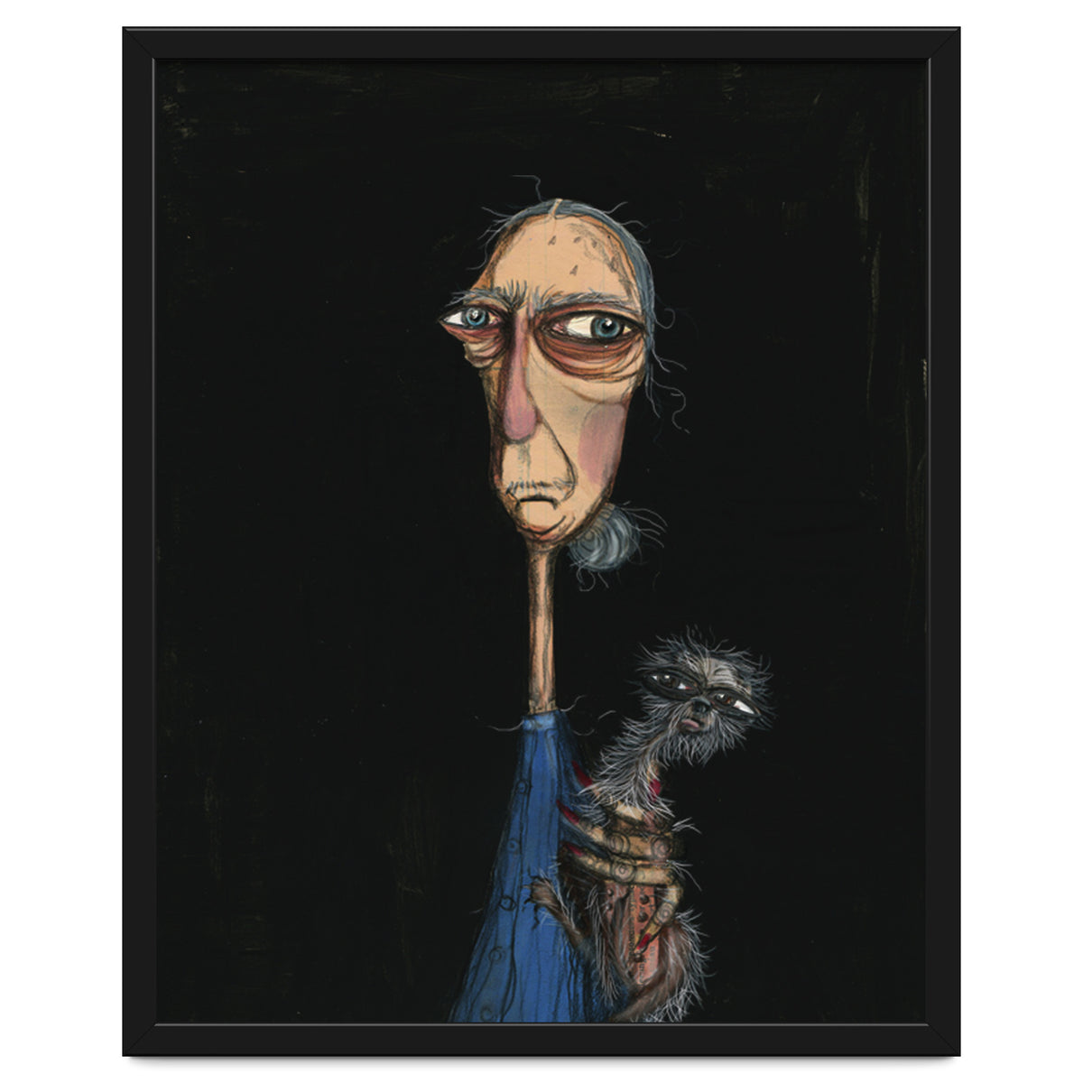 Woman Holding A Chihuahua