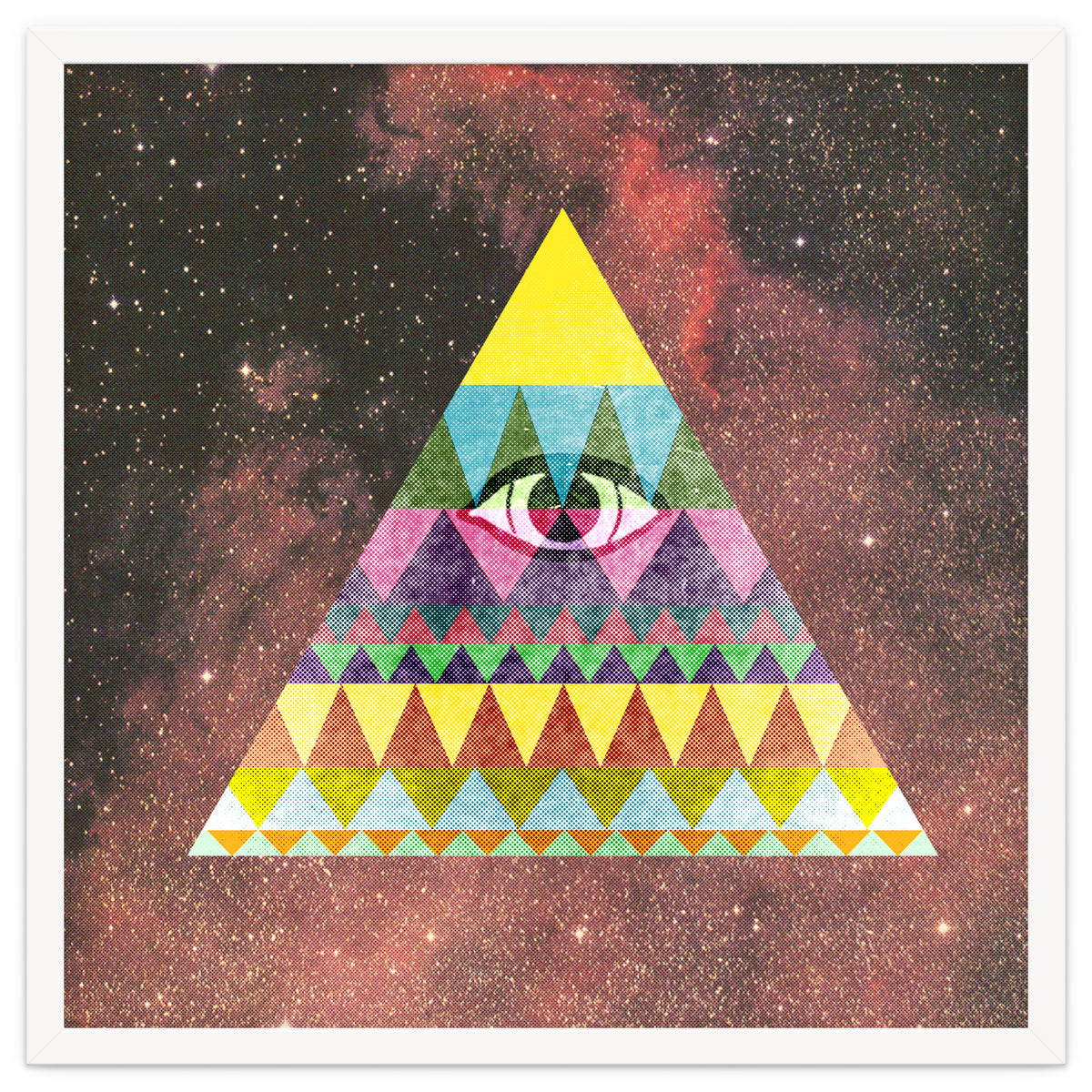 Pyramid In Space