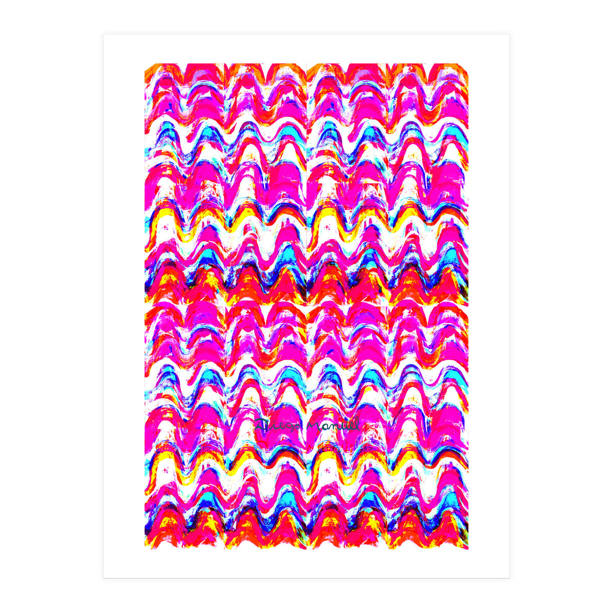 Pop abstract color full (Print Only)