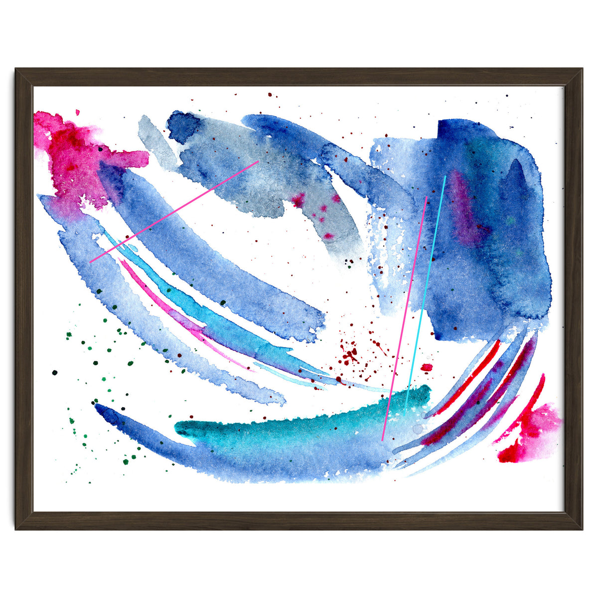 Happiness vibes || watercolor