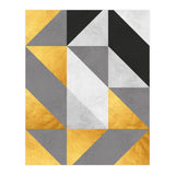 Gray and Gold Composition IV (Print Only) thumbnail