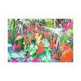 Find Me Where The Tropical Things Are | Jungle Botanical Palm Colorful Painting (Print Only) thumbnail