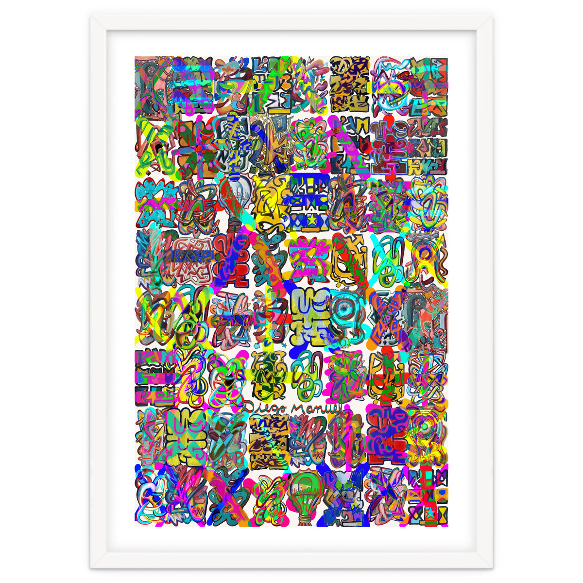 Graffitis 2021 Tapiz 105