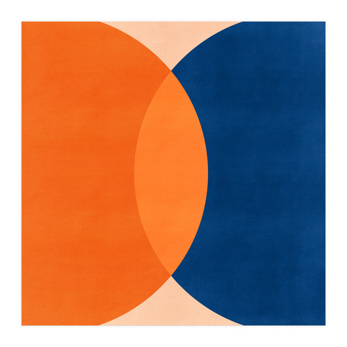 Sun Moon Abstract (Print Only)