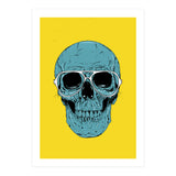 Blue Skull (Print Only) thumbnail