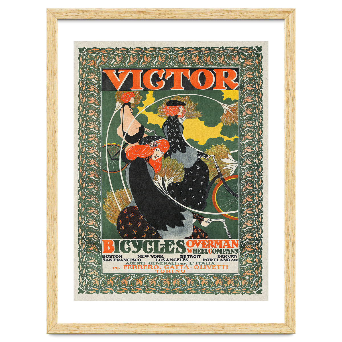Victor Bicycles Advertisment