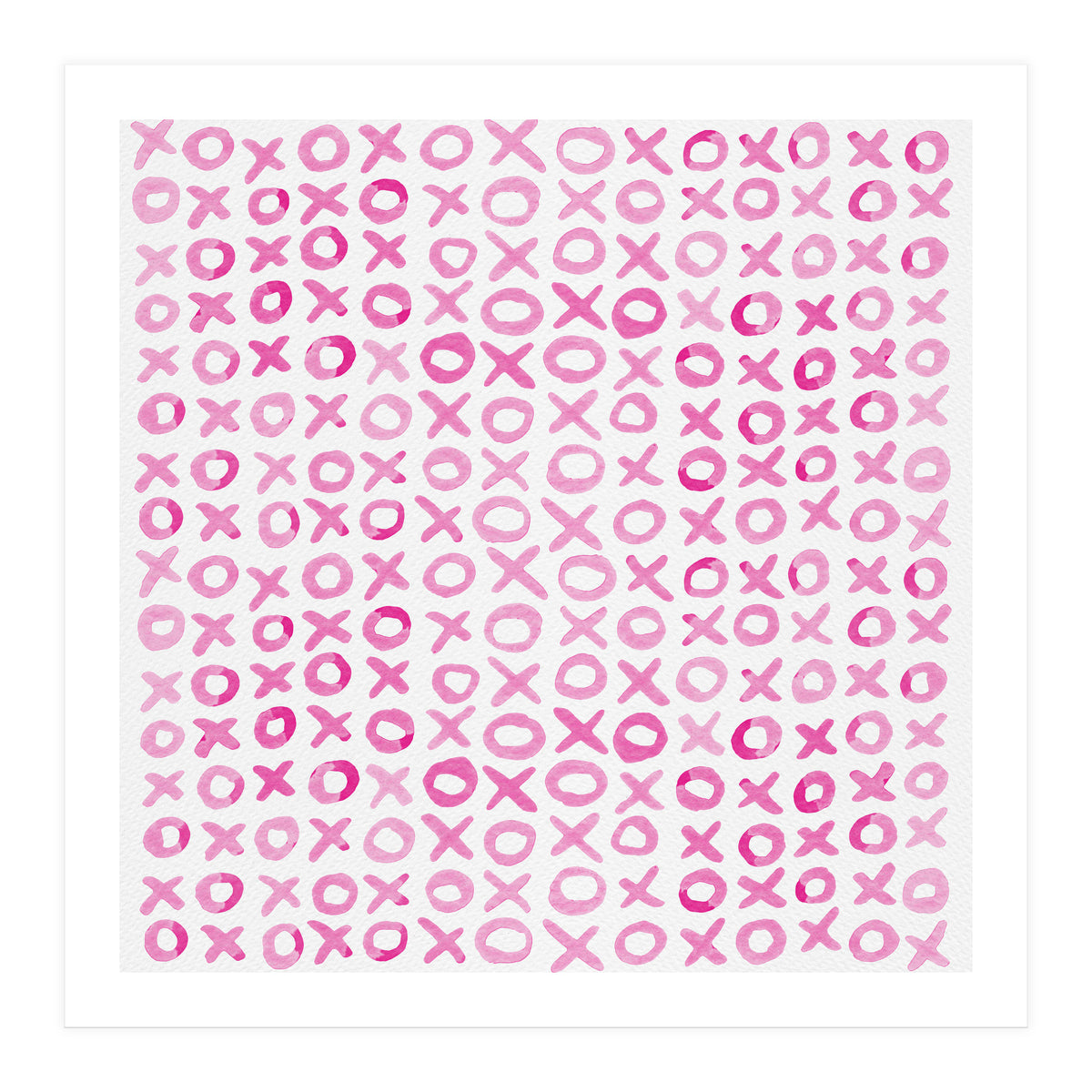 Valentines Day Xoxo - Pink (Print Only)