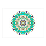 Blue and Gold Mandala (Print Only) thumbnail