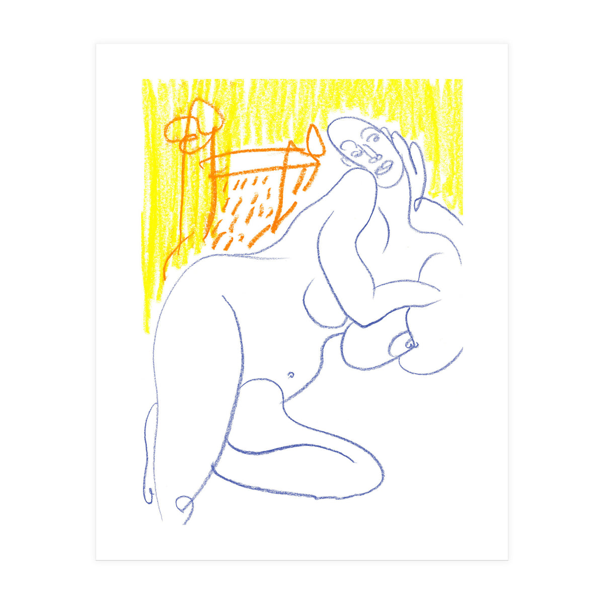 Me On The Chair #1 (Print Only)