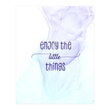 Enjoy the little things | floating colors (Print Only) thumbnail
