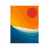 Abstract landscape art (Print Only) thumbnail
