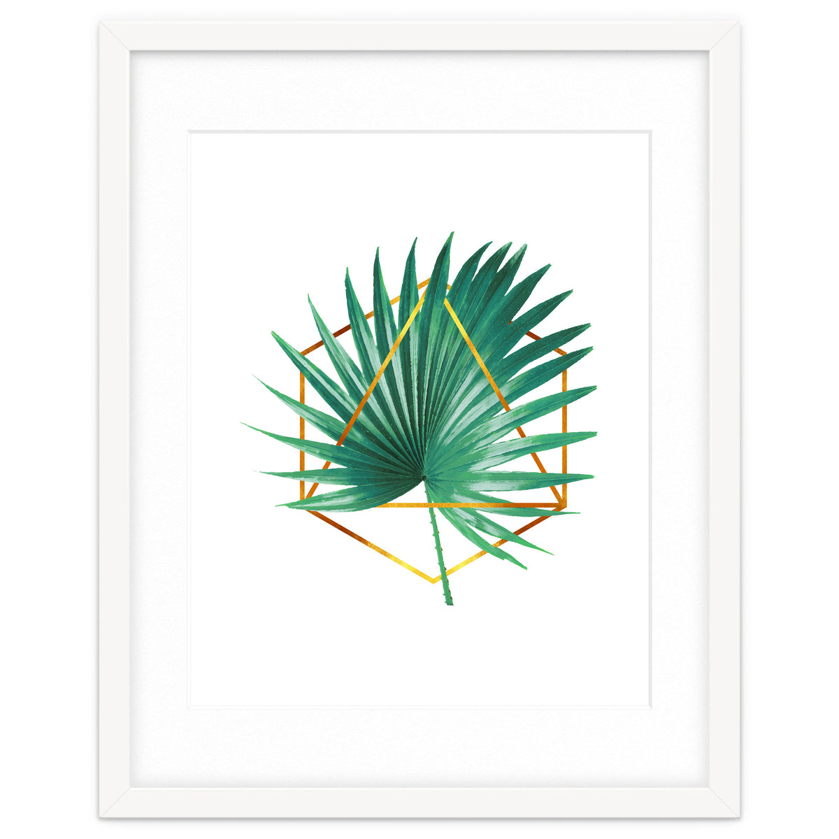 Tropical Palm Leaf 01
