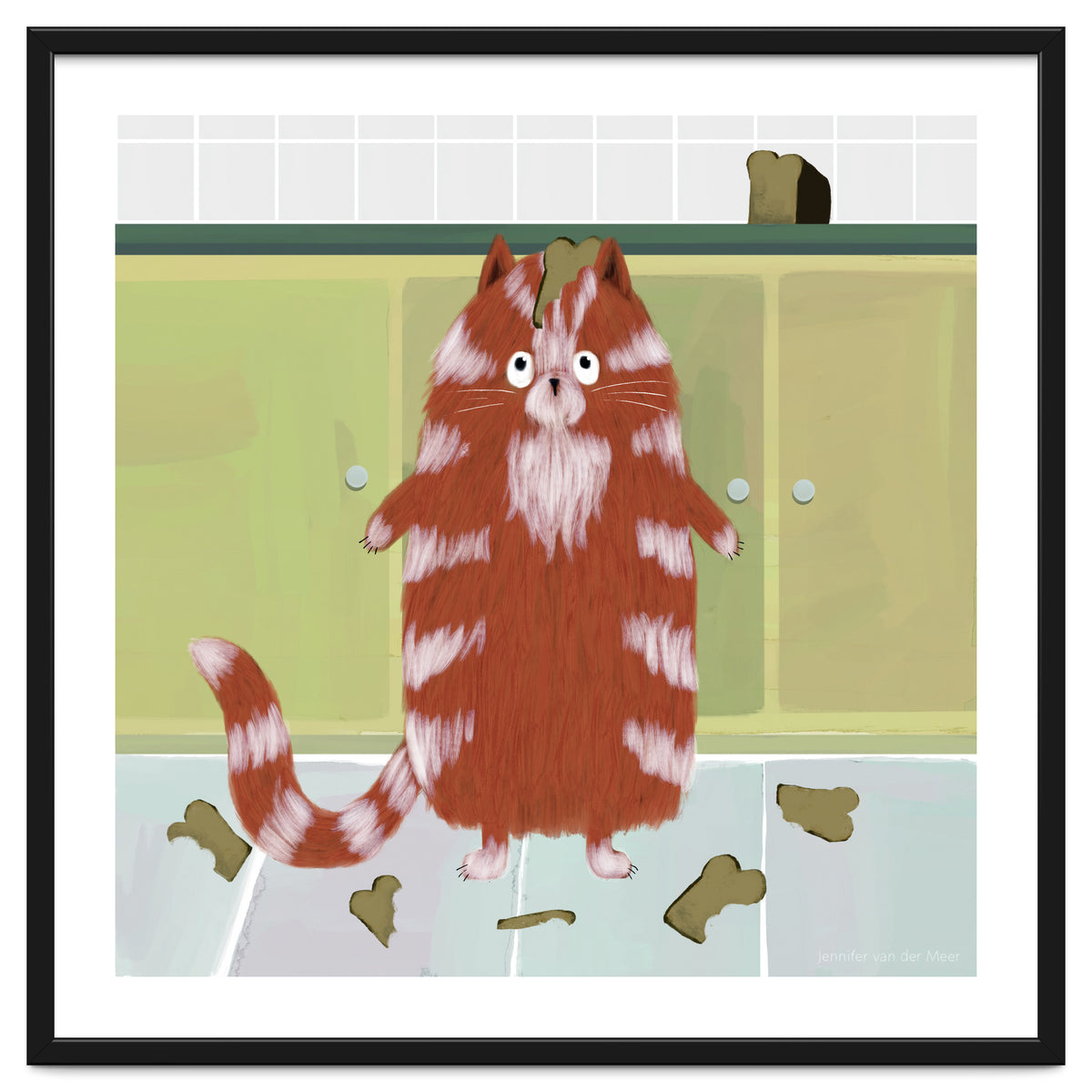 Cat 20: Me? No, I don't like bread!